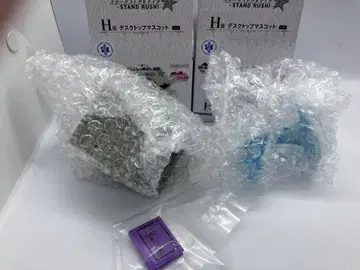 새상품 제일복권 죠죠의 기묘한 모험 H상 데스크탑 마스코트 2종 세트
