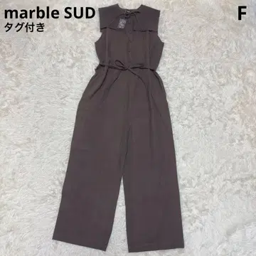 [택 포함 새상품] marble SUD 슬리브리스 올인원 모카