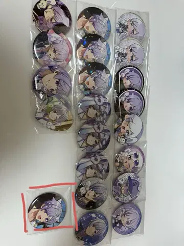 이레이스 쇼토 캔뱃지 묶음 판매