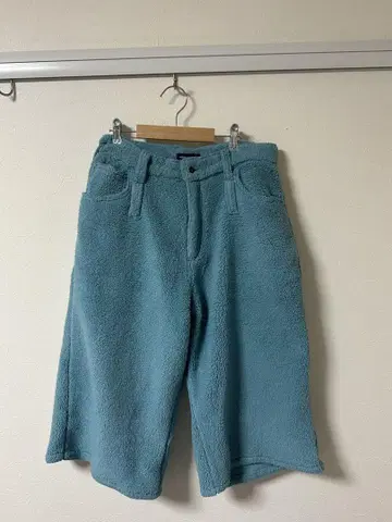 HIROKI TSUZUKI BOA FLEECE 크롭 팬츠