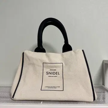 SNIDEL 토트백 캔버스
