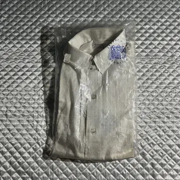 50s VINTAGE Excello 데드스탁 탭 칼라 셔츠 화이트