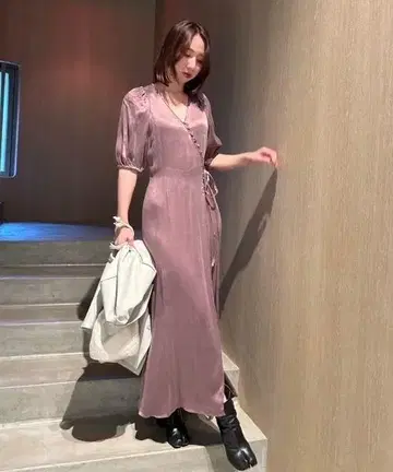프레이 아이디 카슈쿨 새틴 원피스