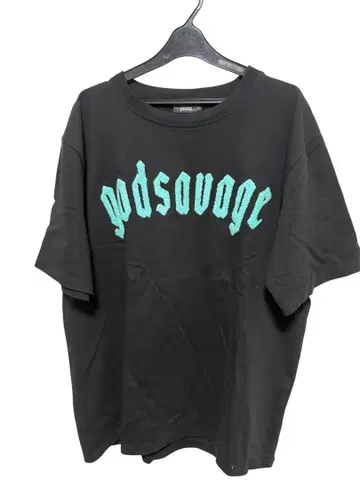 godsavage 블랙 T셔츠 XL
