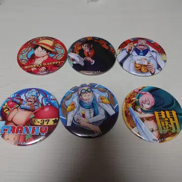 ONEPIECE 캬라칸뱃지 루피 드래곤 레베카 거프 프랭키