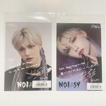 StrayKids NOEASY 필릭스 소니뮤직 엽서 매장 특전