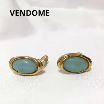 VENDOME 반돔 귀찌 스톤 골드 계열 빈티지
