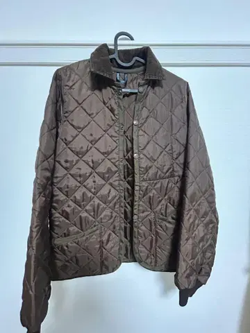 LAVENHAM 브라운 퀼팅 자켓 사이즈 36