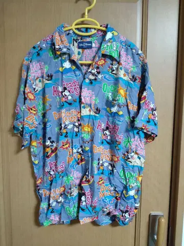 디즈니 하와이안 셔츠