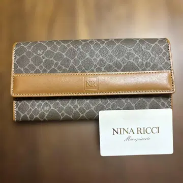 NINA RICCI 장지갑 그레이/브라운