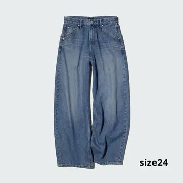 UNIQLO 배기 커브 청바지