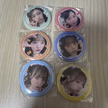 CUTIE STREET 캔뱃지 6개 세트
