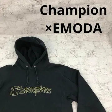 Champion x EMODA 리버스 위브 후드티