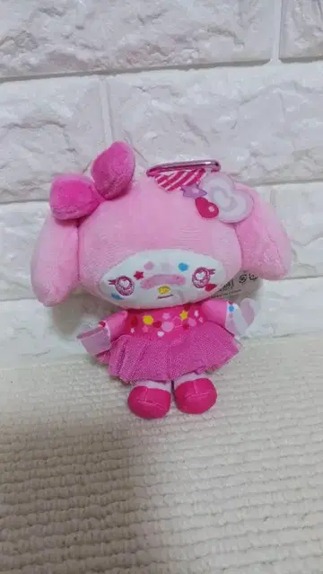 산리오 마스코트 파우치 데코 마이멜로디