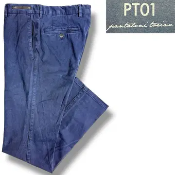 J5125 새상품급 PT01 EDGARD 가먼트 다이 팬츠 네이비 46