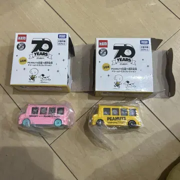 토미카 PEANUTS 탄생 70주년 기념 드림 토미카 컬렉션 2대