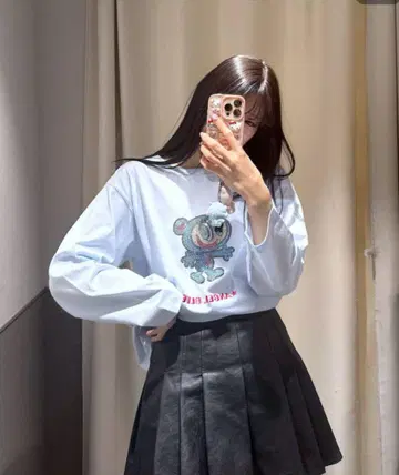 새상품 미개봉 Heather 메조 피아노 콜라보 나카무라 군 론T