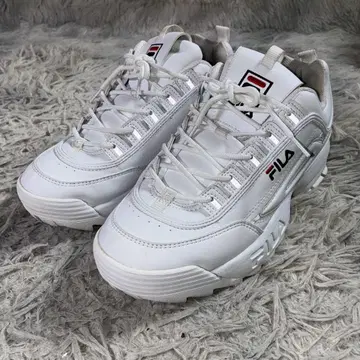 새상품급 FILA 휠라 통굽 스니커즈 디스럽터 2 26.5