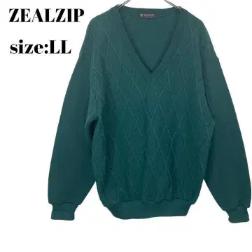지알집 ZEALZIP 니트 상의 스웨터 긴팔 LL 겨울