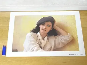 레어 80년대 빈티지 나카지마 미유키 포스터 2 레트로 당시 물품