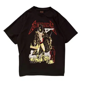 메탈리카 Metallica USA제 90s 밴드T셔츠 XL