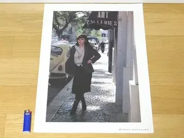 레어 80년대 빈티지 나카지마 미유키 포스터 3 레트로 당시물