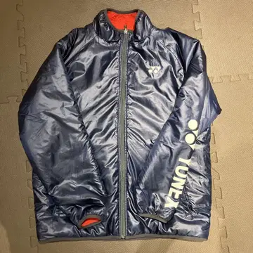 YONEX L 빨간색/네이비 집업 자켓