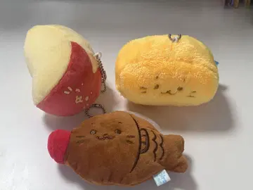 시로탄 복권 키링상 3세트