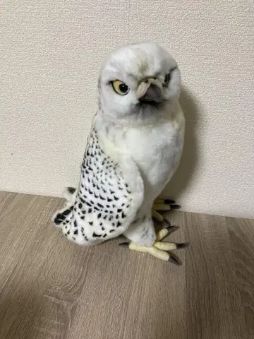 리얼 화이트 하야부사 봉제 인형 약 40cm