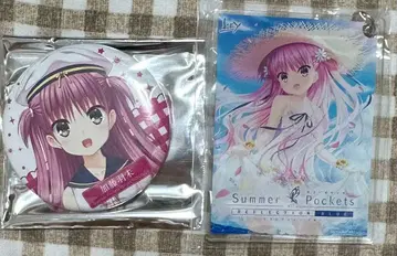 Summer Pockets 사마포케 카토 우미 캔뱃지 아크릴 키링