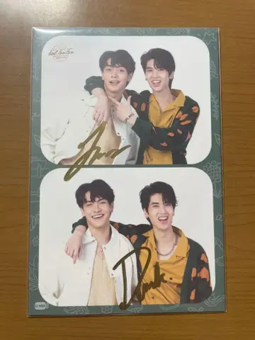 JOONGDUNK 사인 포함 사진 카드