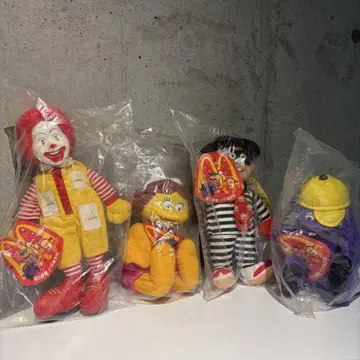 맥도날드 McDonald's 홍콩 봉제 인형 미개봉 1997년