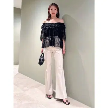 핀턱 컷 팬츠