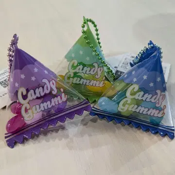 [ 새상품 ] Candy Gummi 테트라 키링 3세트