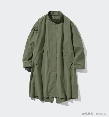 UNIQLO 올리브 모즈 코트