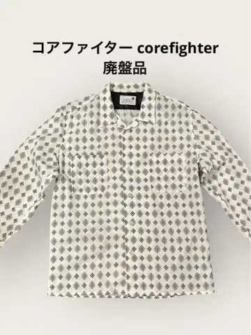 [ 단종품 ] 코어파이터 corefighter 다이아몬드 패턴 긴팔 셔츠
