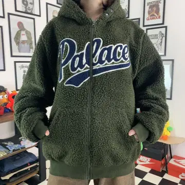 23FW palace Skateboards script hoodie