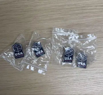 USA 로고 핀 배지 5개 세트