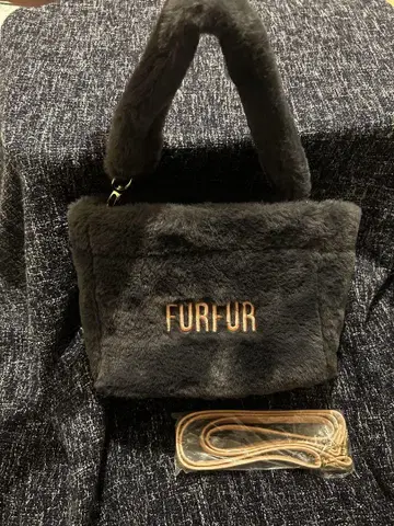 [새상품급] fur fur 숄더백 핸드백 2way 그레이