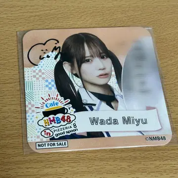 good spoon NMB48 와다 카이유 친필 코스터