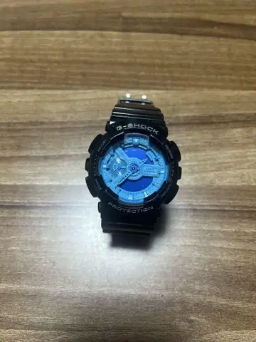 G-SHOCK RESIST 블랙/블루 정크제품