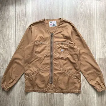 LEE OUTERWEAR 리 스티치 노카라 자켓