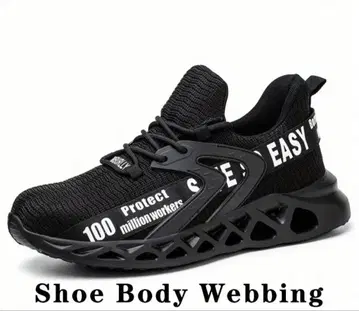 거의 새상품 Shoe Body Webbing 블랙 28cm