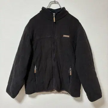 레노마 플리스 자켓 블랙 집업 남성용 M 사이즈