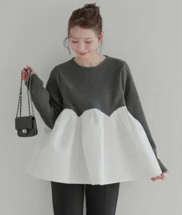 Fitmore 볼륨 페플럼 상의