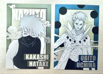 NARUTO 엽서 컬렉션 우치하 오비토 하타케 카카시 세트