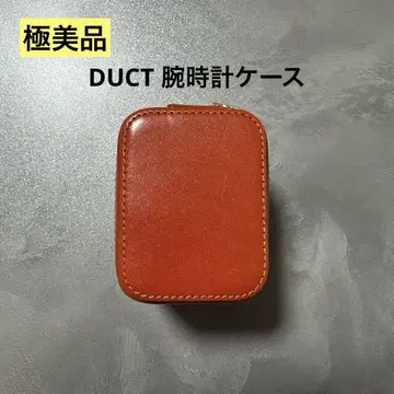 DUCT 손목시계 케이스 워치 케이스 천연 가죽 이탈리아제 바케타 가죽