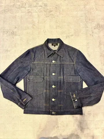 A.P.C. 인디고 데님 자켓 S
