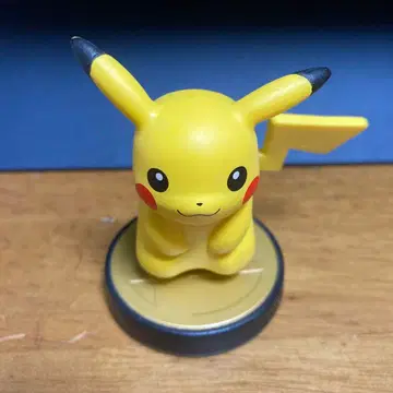 닌텐도 슈퍼 스매시브라더스 amiibo 포켓몬스터 피카츄 피규어