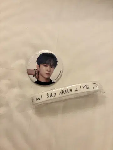INI 고토 타케루 XQUARE 캔뱃지 러버 밴드